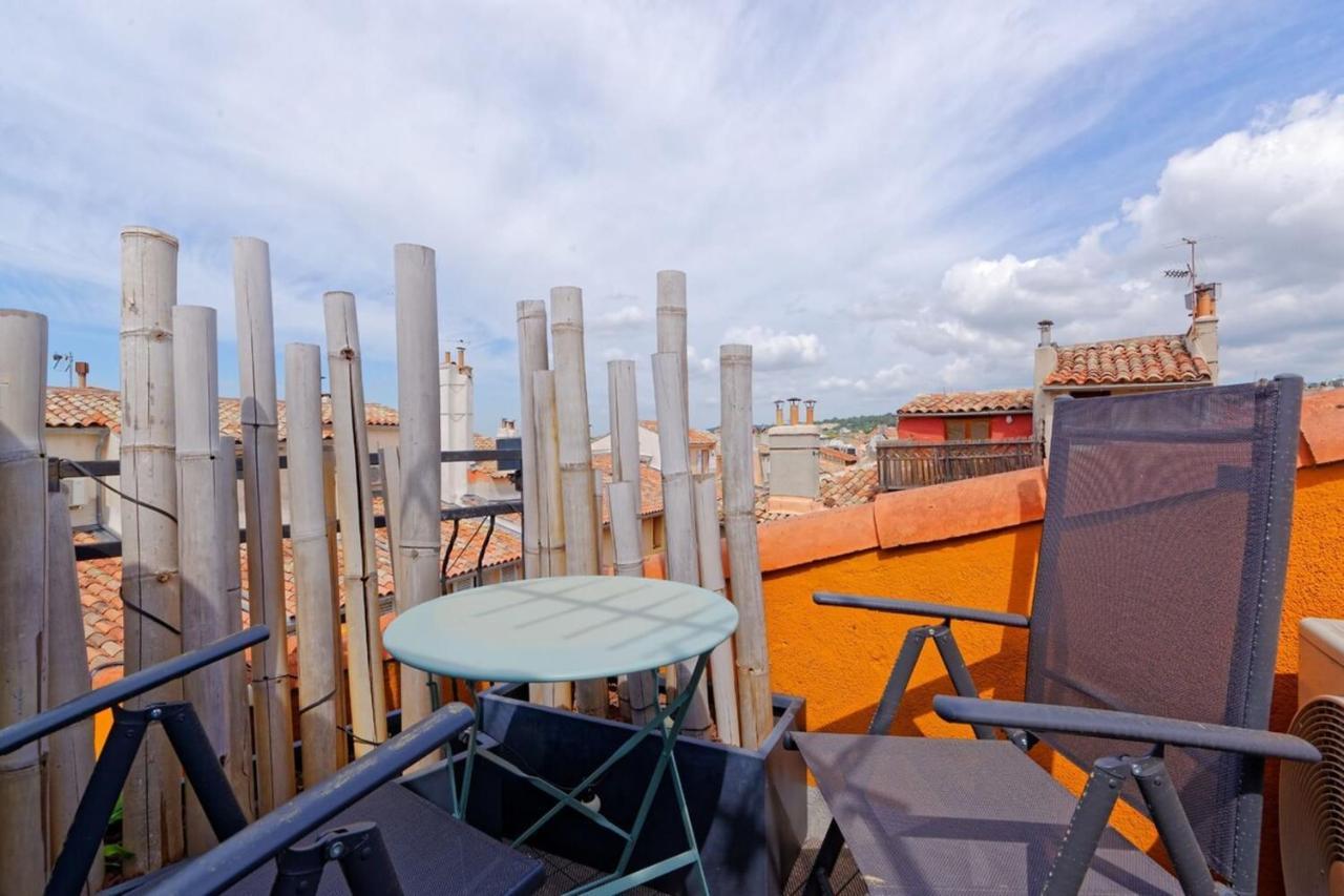 Air-Conditioned Duplex Apartment With Furnished Terrace In The City Center Aix-en-Provence Eksteriør billede