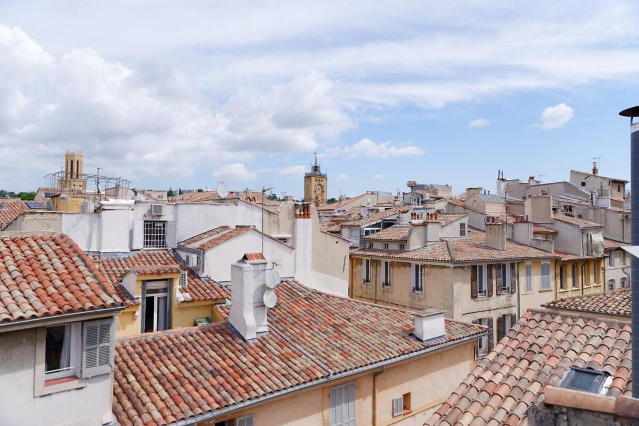 Air-Conditioned Duplex Apartment With Furnished Terrace In The City Center Aix-en-Provence Eksteriør billede
