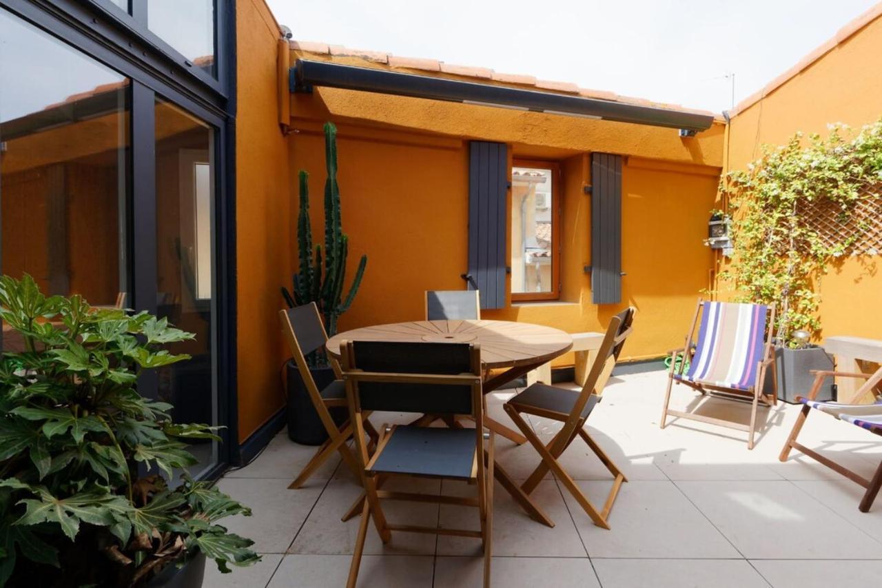 Air-Conditioned Duplex Apartment With Furnished Terrace In The City Center Aix-en-Provence Eksteriør billede